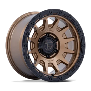 Fuel – FORTRESS – Bronze – 17″x8.5″ 0mm – All weather Wheels – FC884ZB17856800